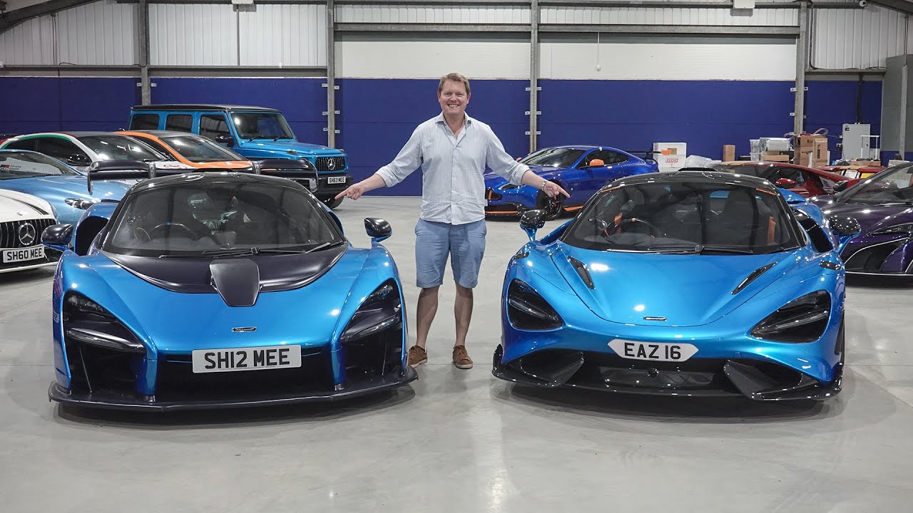 MATCHING MCLARENS! 765LT in the SAME MSO Cerulean Blue of My Senna | VLOG 7
