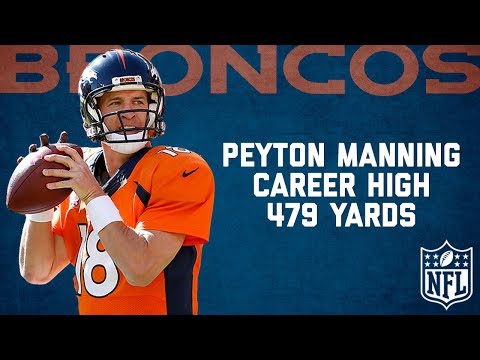 Peyton Manning Highlights from Career-High 479-Yard Game (2014) | Cardinals vs. Broncos | NFL