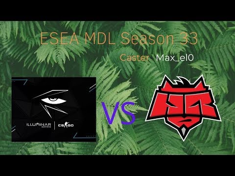 [RU] Illuminar vs HellRaisers |CS:GO|bo1|ESEA MDL Season 33 Europe.Caster Max_el0 Caster Maxelo