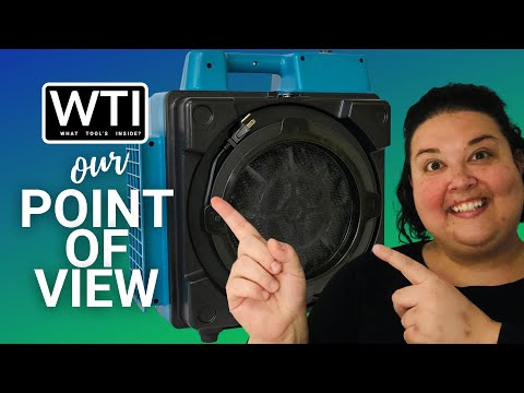 XPOWER HEPA Mini Air Scrubber - WTI product video review