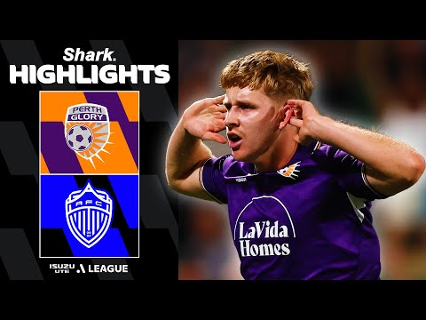 Perth Glory v Auckland FC | SHARK HIGHLIGHTS | Isuzu UTE A-League 2025-26 | Round 15