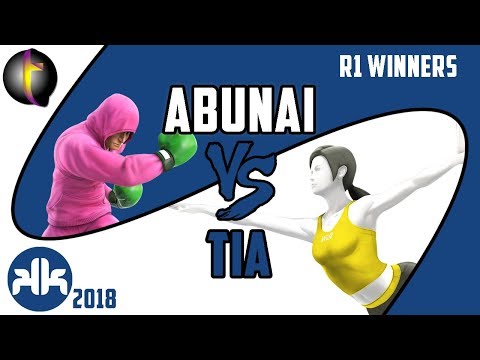 KKON18 Main Event: SSB Wii U - WR1 - AbunaiGaming vs Tia