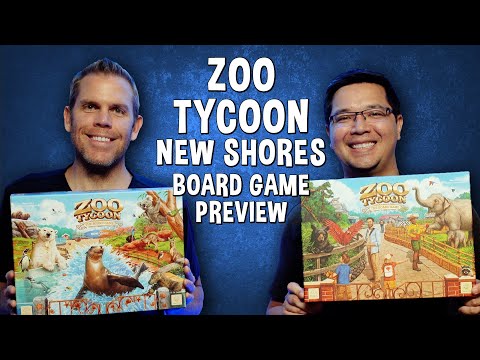 Preview of Zoo Tycoon New Shores - Animal Board Game Expansion