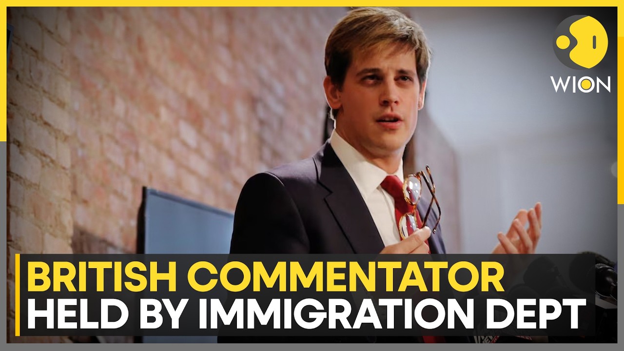 Milo Yiannopoulos Detained At New Orleans Airport | WION News