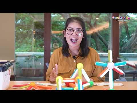Gambar Kiddy Star Set 27 Pcs Magnetic Bar & Balls