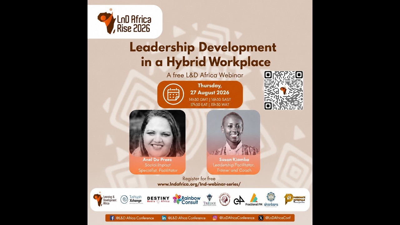 L&D Africa Webinar - Leadership Development in a Hybrid Workplace