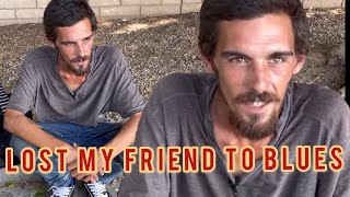 chance is homeless and stuck on blues