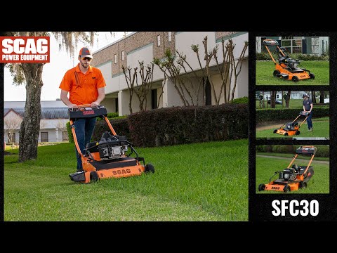 SCAG Power Equipment SFC-30 30 in. Kohler 224CV Swivel Front Caster in Beaver Dam, Wisconsin - Video 1