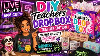 Crafting with CrystalAnn 🚨 BESTIE DTF LIVE 6:30 PM CST