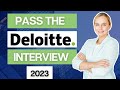 [2023] Pass the Deloitte Interview |  Deloitte Video Interview | Deloitte Job Simulation