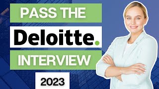 [2023] Pass the Deloitte Interview |  Deloitte Video Interview | Deloitte Job Simulation