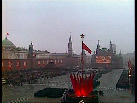 USSR Anthem, Revolution Day 1981 Гимн СССР