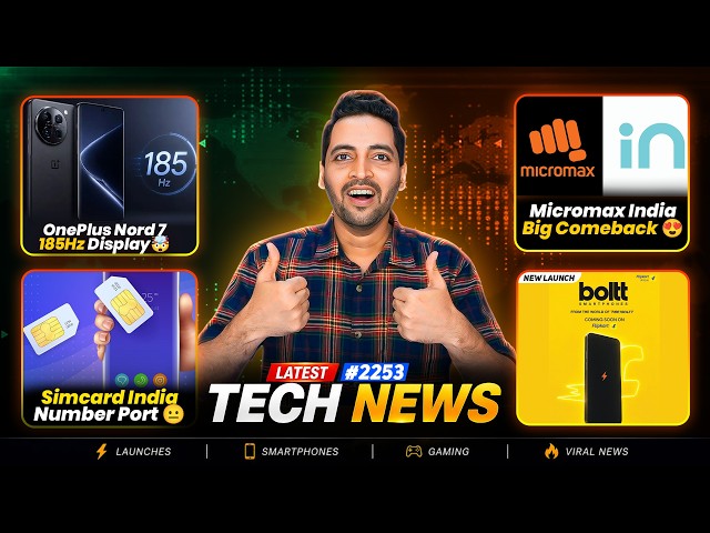 OnePlus Nord 7 185Hz????,Sim Card Port????,Fireboltt Phone India????,iPhone 18 Sad News,Micromax Comeback?