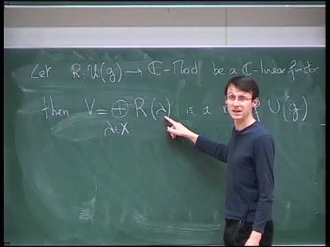 Prof. Raphael Rouquier | Higher representations of Lie algebras