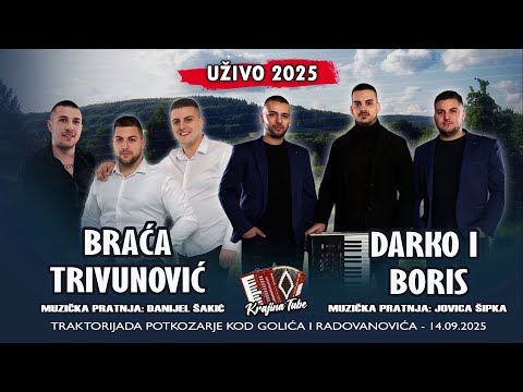 BRAĆA TRIVUNOVIĆ & DARKO i BORIS - Ja sam brale parkiro kamion Extra Miks 90.min (Potkozarje 2025)