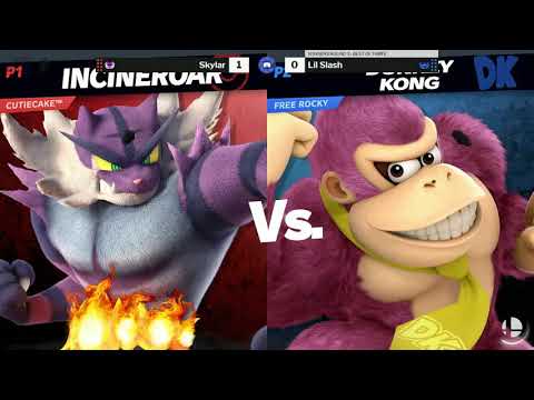 TSL 179 SSBU Winners Round 3 Skylar (Incineroar) vs. Lil Slash (Incineroar/DK)