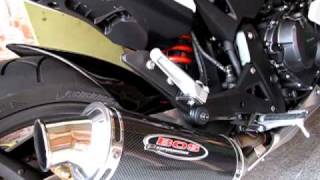 preview picture of video 'CBR600F 2011 BOS slip-on sound.MOV'