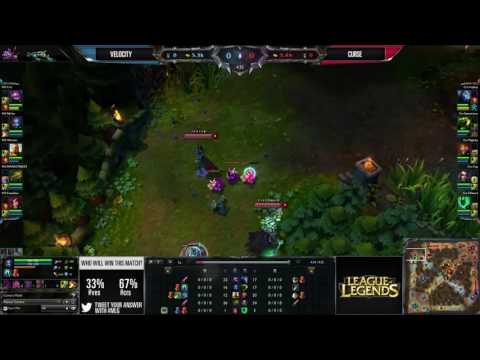 ♠ SEASON 3 ♠ || Velocity eSports VES vs Team Curse CRS  MLG Anaheim NA LCS Summer 2013 W3D1
