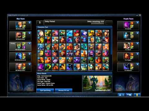 DreamHack Summer 2012 - LoL - Semifinals - Curse.eu vs. Moscow 5 - Game 2 - Part 1