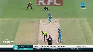 Highlights: Thunder v Heat - BBL06 Highlights: Thunder v Heat - BBL06