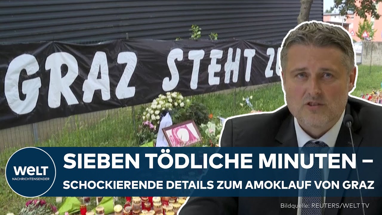 AMOKLAUF IN GRAZ: „Schießbrille aufgesetzt, Headset angelegt“ – Ermittler sprechen über Tathergang