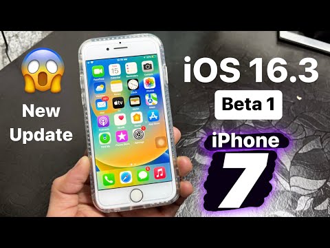 Install iOS 16.3 Beta 1 update on iPhone 7 - Update iPhone 7 on iOS 16.3