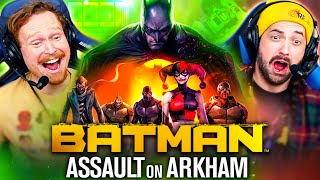 Download lagu BATMAN: ASSAULT ON ARKHAM (2014) MOVIE REACTION! First Time Watching! DC Animated | Arkhamverse mp3