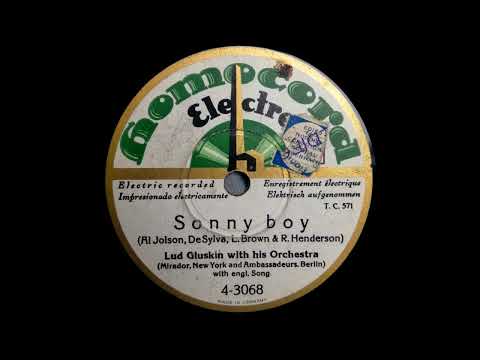 Lud Gluskin with his Orchestra - Sonny Boy - 1929 / (Homocord version)