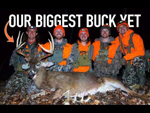 Our BIGGEST BUCK on a DEER DRIVE! - Muzzleloader Hunting Public Land!
