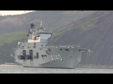 PHM Atlântico A140 - Chegada ao Rio de Janeiro (25/08/2018)