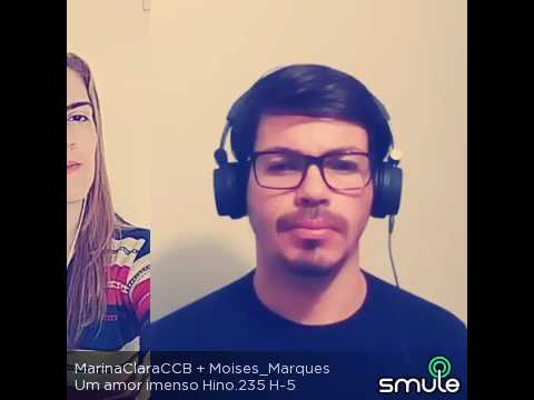 Hino 235 CCB || Um amor imenso (Moises Marques & Marina Rodrigues)