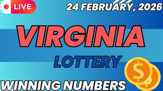 Virginia Day Lottery Results For - 24 Feb, 2026 - Pick 3 - Pick 4 - Pick 5 - Powerball - Cash4Life