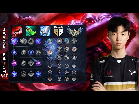 INSANE GenG Chovy Jayce MID vs Tristana Challenger | Korea Pro replay patch 13.17