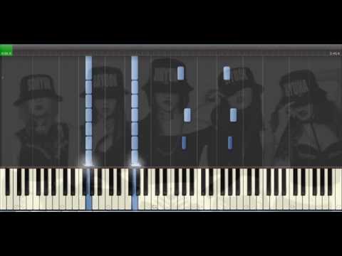 4MINUTE - 미쳐(Crazy) (Piano Tutorial) [Sheets + MIDI]