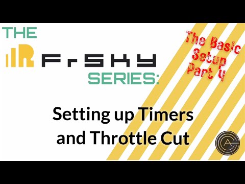 The Frsky Series: New Model Setup. Timers and Throttle Cut (Freewing F-16 70mm EDF)
