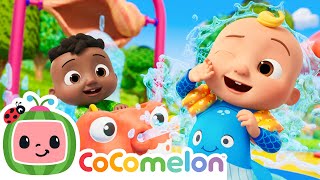 Fast Little Fishy Splash Water Park Adventure 🛝 🐟 | CoComelon Nursery Rhymes & Kids Songs