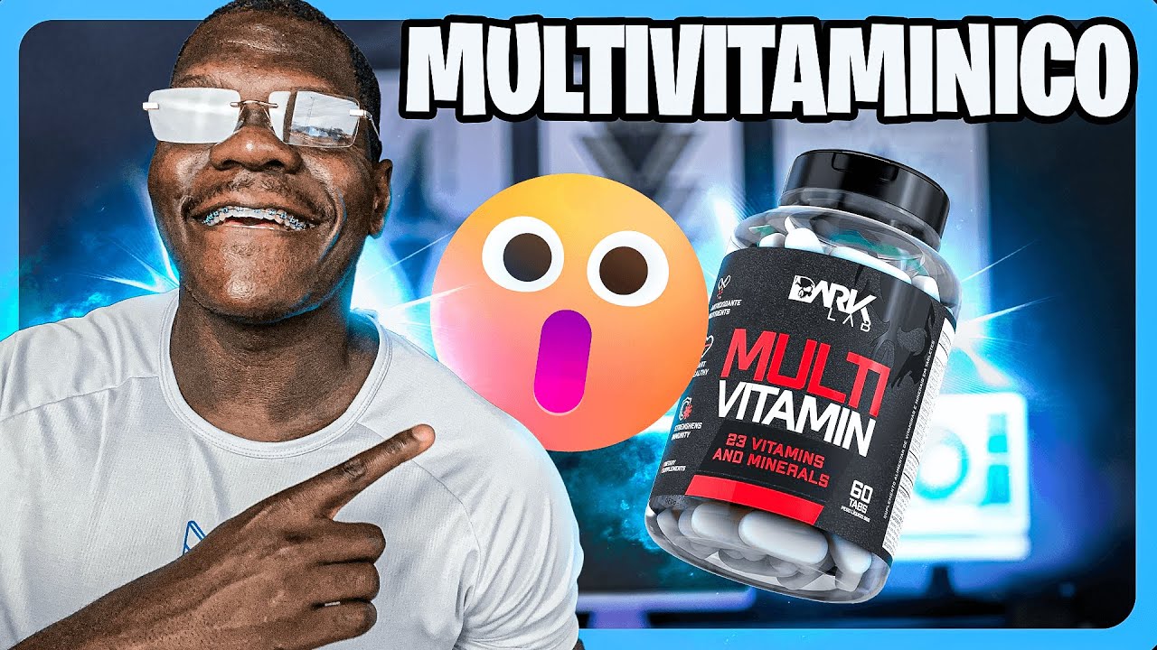Miniatura da avaliação em vídeo de Multivitamínico Dark Lab 60 Tab