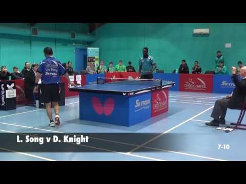 Liu Song v Darius Knight   Match 3 Drumchapel TTC v Ormesby TTC