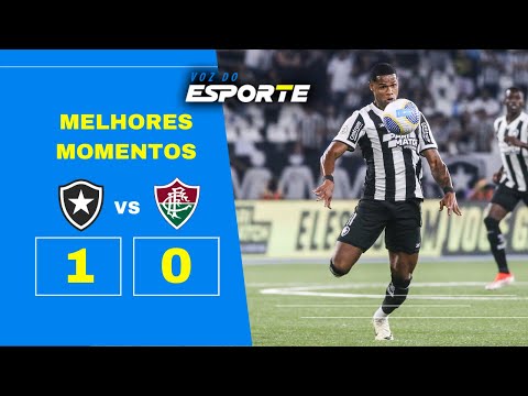MELHORES MOMENTOS BOTAFOGO 1 X 0 FLUMINENSE - BRASILEIRÃO SÉRIE A | 11/06