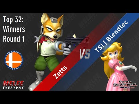 House of Paign 17 - Zetts (Fox) vs. TSI | Blendtec (Peach) - SSBM - Top 32: Winners R1