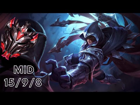 S10 Talon MID 15/9/8 Patch 10.5 VS Nocturne (Grandmaster)