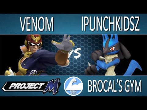 BROCAL'S GYM | Losers Quarters - IPunchkidsz (Lucario) VS Venom (Captain Falcon)