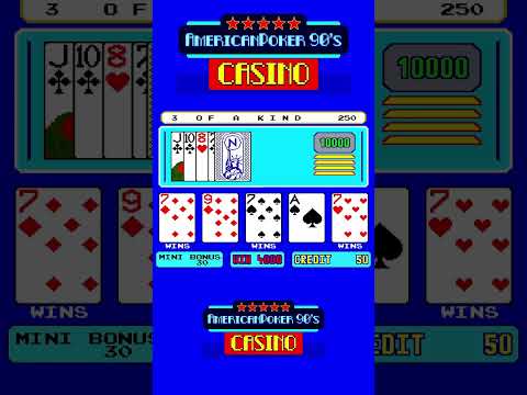 AMERICAN POKER 90's - ARCADE GAME [ NOVOMATIC ] - YouTube