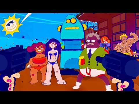 Shooty Shooty Robot Invasion - A Crazy Cartoony FPS Adventure Where You Murder Stupid Robots!