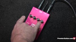 Video thumbnail for NAMM '15 - Mission Engineering Delta III Tri-Stage Distortion Demo by Premier Guitar