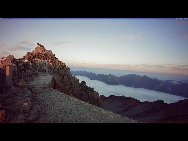立山山頂 東ライブカメラ