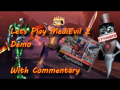 PS1: Lets Play MediEvil 2 (PAL Demo) - Playstation Magazine Demo disc 58