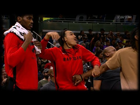 Pascal Siakam with the Monster Jam! - Raptors vs Magic