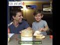 This dad follows his kid's PB&J sandwich instructions very literally