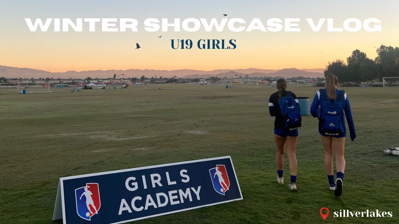 WINTER SHOWCASE VLOG: girls academy soccer ⚽️🏆
